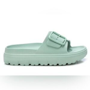 Better Together Women's Pool Side Slide Sandals Refresh Mint Green 9